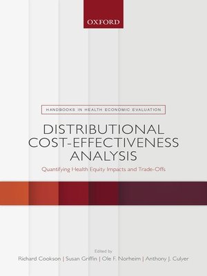 cover image of Distributional Cost-Effectiveness Analysis